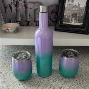 Brumate Wine Bottle and Tumbler Set